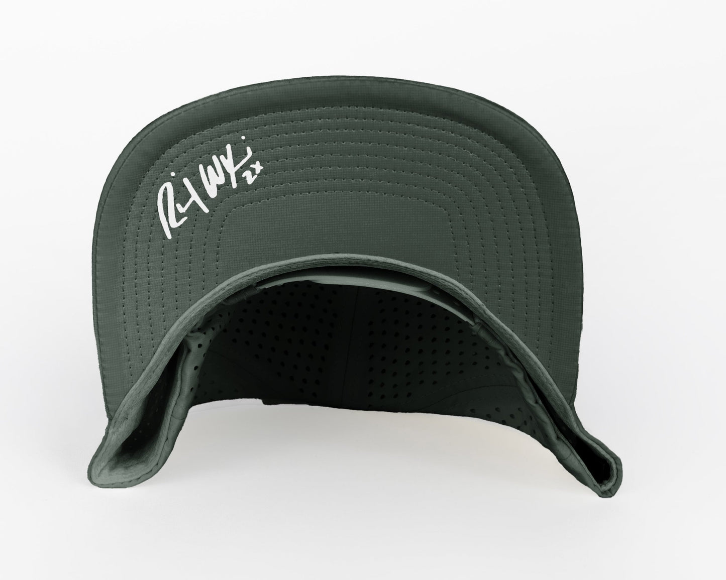Ricky Wysocki "Raptor" Logo Hat - Steel Green