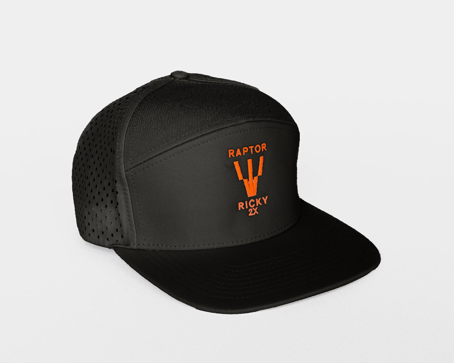 Ricky Wysocki "Raptor" Logo Hat - Black/Orange