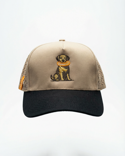 Disc Dog Golf Hat - (Tan)