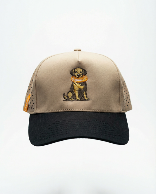 Disc Dog Golf Hat - (Tan)
