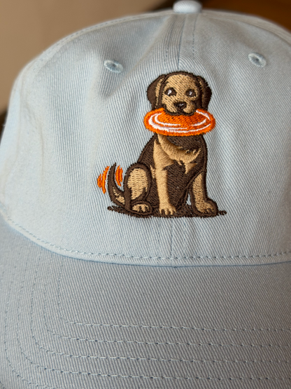 Disc Dog Dad Hat - (light blue)