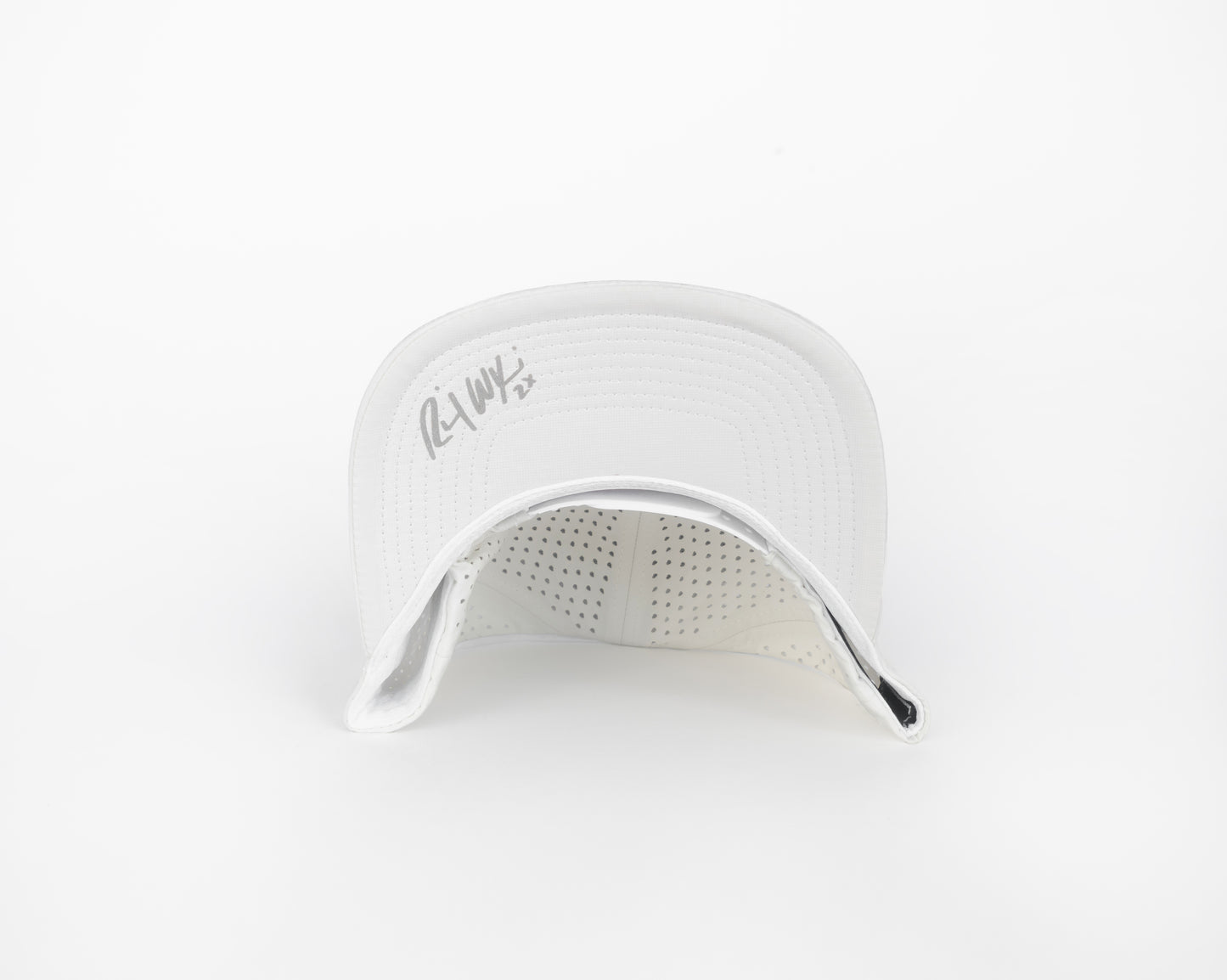 Ricky Wysocki "Raptor" Logo Hat - White/Orange