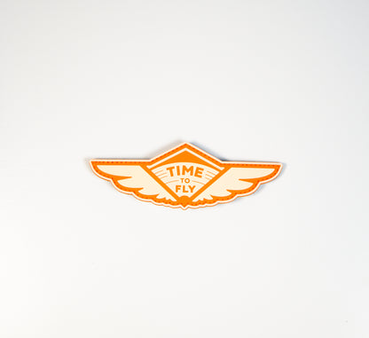 Time To Fly PVC Patch