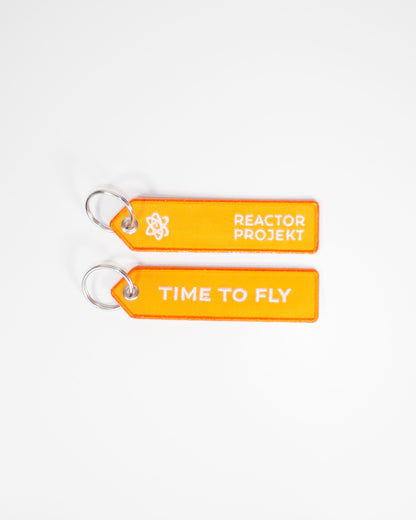 TIME TO FLY Flight Keychain