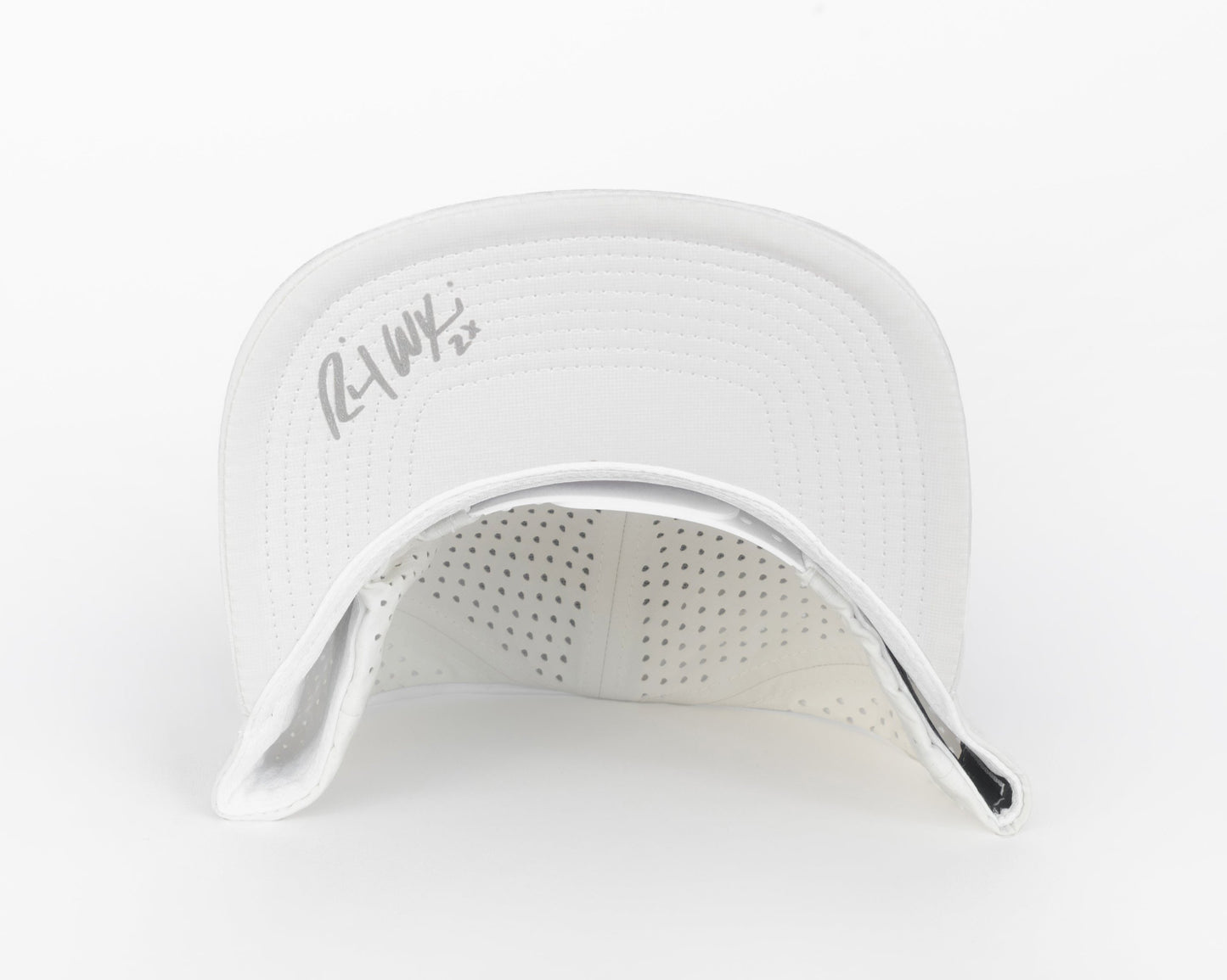 Ricky Wysocki "Raptor" Logo Hat - White/Dark Red