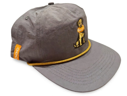 Disc Dog 5-Panel Rope Hat - (grey)