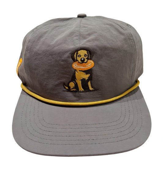 Disc Dog 5-Panel Rope Hat - (grey)